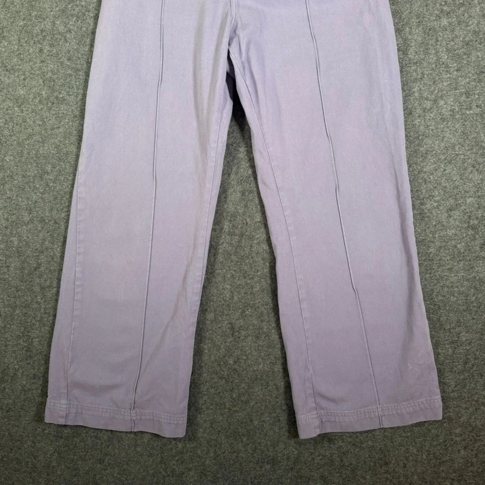 Big Bud Press Western Pants Lilac Purple High Waisted Cotton Straight Leg M
